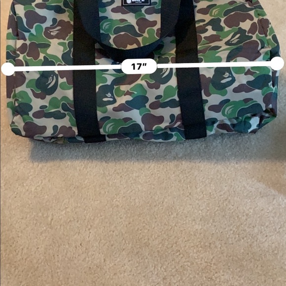 Bape / A Bathing Ape ABC Camo Duffle Bag - Picture 4 of 5